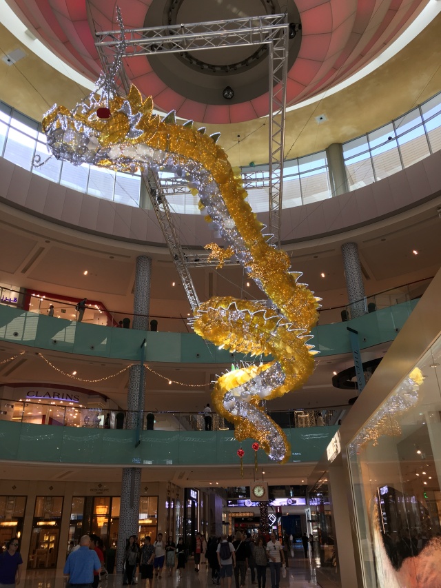 Eingang der Dubai Mall